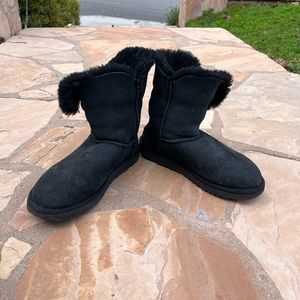 Black Ugg Bailey Button Boots